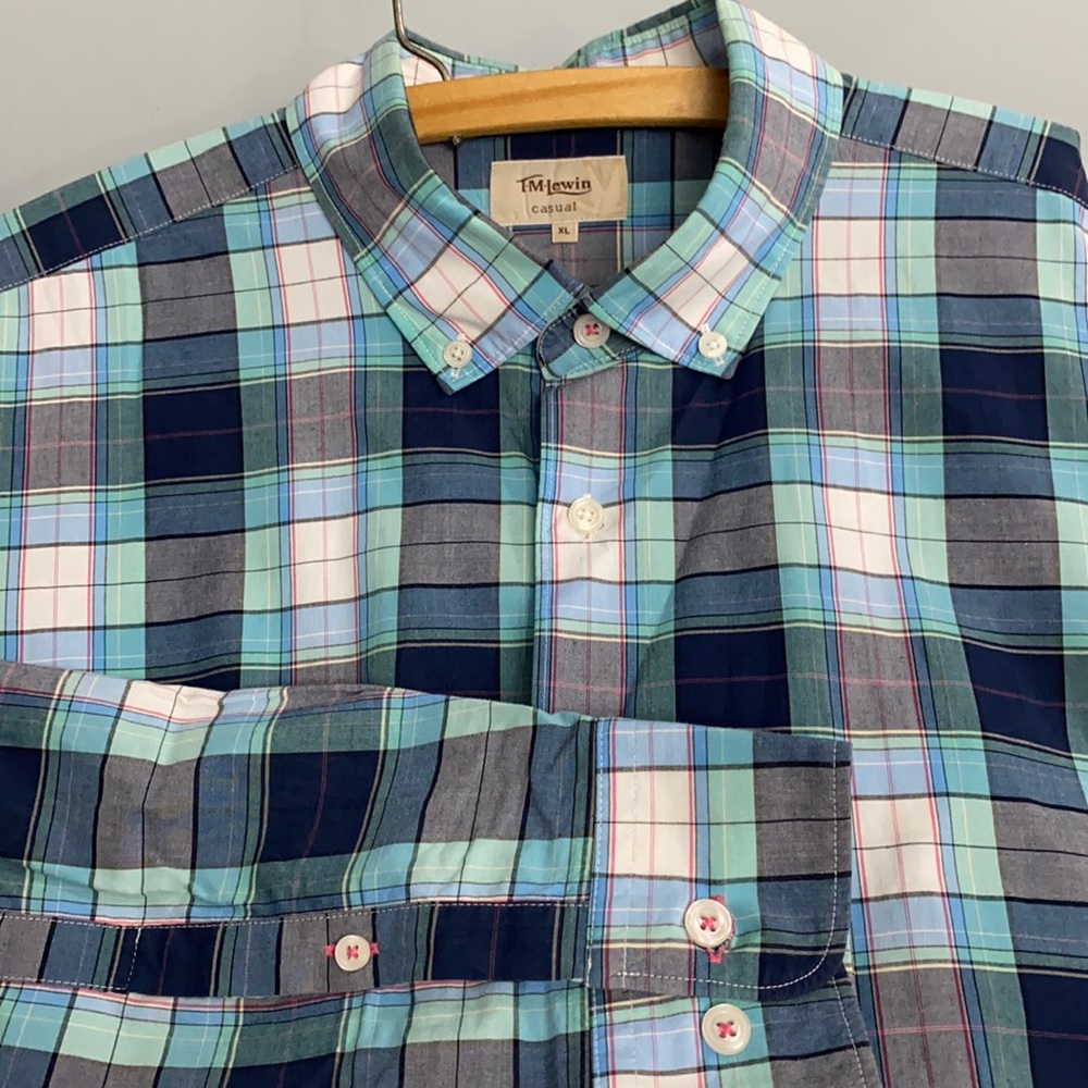 Men’s Plaid Shirt XL